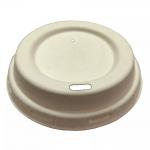 Molded Takeaway Coffee Cup Lids Compostable Disposable Sustainable for sale