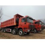 Tipper WEICHAI Diesel Engine SHACMAN F3000 Dump Truck 8x4 380 EuroII Red