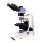 WF10x / 18mm 40 - 400x Polarizing Light Microscope 6V 20W Halogen Lamp Light Source