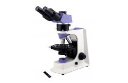 China WF10x / 18mm 40 - 400x Polarizing Light Microscope 6V 20W Halogen Lamp Light Source supplier
