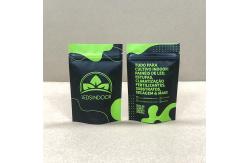 China Label Ready Tamper Evident Child Resistant Thumb Zipper Pocket supplier