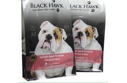 China Pet Food Packaging Flat Bottom Pouch Bag , Custom Printed Resealable Food Bags supplier