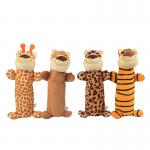 Smile Lion Plush Pet Toys Environmentally Friendly PP Cotton Material for sale