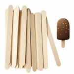 FDA Approved Disposable Wooden Ice Cream Stick Colourful Ice Cream Sticks for sale