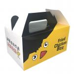 Eco-friendly custom fried chicken box biodegradable disposable fast food takeaway box