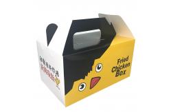 China Eco-friendly custom fried chicken box biodegradable disposable fast food takeaway box supplier