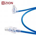 Stranded Bare Copper Conductor UTP CAT6 Patch Cord 360 Degree Stereo Rotation for sale