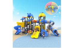 China Environmentally Friendly Playground Slide Outdoor Kids Plastic Heavy Duty Playground Slide supplier