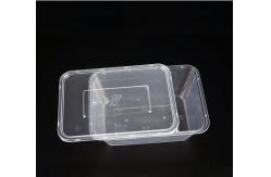 China Disposable PP Plastic Take Away Box Microwavable With Lid supplier