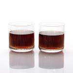 230ml 270ml Crystal Whiskey Drinking Glasses Engraved OEM for sale