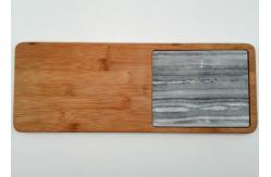 China Cute Stone Placemats Marble Bamboo Material Eco Friendly For Cutting Fruit supplier