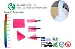 China 250 ℃ High Transparent Silicone Rubber , High Temperature Vulcanizing Silicone Rubber supplier