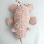 Customized PP Cotton Stuffed Animal Toys Plush Little Pink Rhinoceros for sale