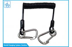 China 100cm Snag Resistant Steel PU 7x19 Hand Tool Lanyards supplier