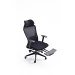 OEM ODM 68*64*114mm Mesh Swivel Office Chair With Footrest for sale