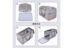 China Breathable Foldable Pet Travel Backpack , Small Dog Carrier Backpack 20kg supplier