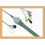 Philips 12 Pin Snap IEC ECG Patient Cable 5 Leads Copper Conductor Material for sale