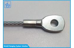 China Custom Machine Swaged Soft Eye 7x7 1.5mm 316 Galvanised Wire Rope Sling supplier