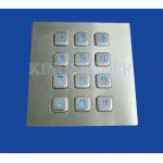 3 x 4 Matrix Numeric Backlit Keypad For Panel Mount 12 Illuminated Keys for sale