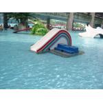 Rainbow Bridge Kids Water Slide Fiberglass Commercial Interactive Water Toy for sale