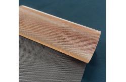 China Lightning Protection Expanded Metal Mesh Pure Copper Micro Hole Diamond supplier