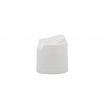 Shampoo Bottle Plastic Dispensing Caps , 18mm Press Disc Top Cap for sale