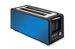 China Rectangle Stainless Steel Bread Toaster 4 Slice Long Toaster supplier