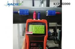 China KUFH2000A Handheld Portable Ultrasonic Flowmeter For Water Test supplier