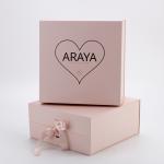 Custom Hair Packaging Boxes Foldable Hair Extension Magnetic Packaging Box for sale