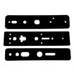 Fingerprint Lock SGS 6mm oval Custom Silicone Gasket for sale
