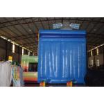 Spaceship Inflatable Fun City With Fence Wall Around / Party City Bounce House