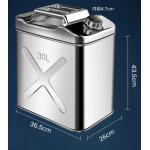 20L Toyota Cap Engine Oil Tin Can With 4 Color Printing And Poly Bag Surface Treatment for sale