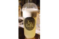 China Pp Smoothie Personalized Plastic Cups With Lids , Personalized Disposable Cups supplier