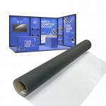 100% Polyester Fabric Canvas 260gsm Black Back Blockout For Advertising Exhibition for sale
