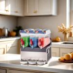 Catering Equipment Double Tanks Slush Machine 15Lx3 Commercial Slushie Machine for sale