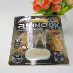 Rhino Series 3D Blister Card Packaging Rhino 9K/7/12 For Male Enhancement Pill Capsule for sale