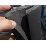 ACMF Foaming 2cm Black Rubber Foam Insulation Pipe Inner Dia 114mm