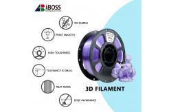 China IBOSS 3D Printing Filament 1.75mm Flash Point Purple PETG Filament supplier