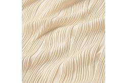 China Line Layers Draped Spandex Stretch Wave pleated Jacquard Fabric supplier