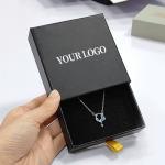 Logo Printing Rigid Boxes for Jewelry Packaging 9x9x3cm Multi-functional Travel Box for sale