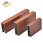 Silver Curtain Wall Aluminium Profiles T3-T8 Profile Aluminium Curtain Wall for sale