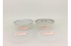 China 65x30mm Small Weed Packaging Pet Plastic Can With Easy Open Lid Airproof supplier
