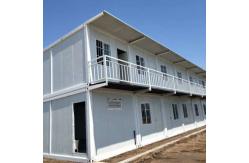 China Steel Structure Container House 2 Storey Expandable Prefab Homes supplier