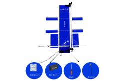China EPS Foam Wire Foam Cutting Machine With Wings 200W Three Table supplier