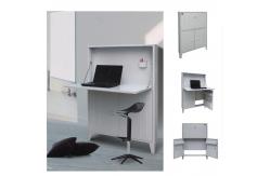 China Small Rolling File Cabinet Under Desk Metal Computer Desk Office Furniture supplier