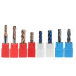 HR65 Multi Flute End Mill , 10mm / 12mm / 14mm Diameter End Mill Cutter High Performance for sale