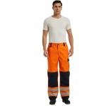 Industrial Washable Orange Electric Protection Work Pants Flame Retardant Workwear for sale