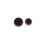 Fashion Round Blazer Coat Buttons With Silver Metal & Plastic Material Combination Button