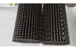 China Honeycomb Flat Wire Mesh Conveyor Belt , Chain Link Conveyor Belt Customized supplier