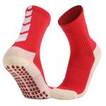 Non Slip Knee High Cotton Nylon Soccer Grip Socks for Athletic Football Custom Design for sale